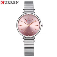 CURREN 9081 Exquisite Women's Quartz Watch Round Silver Gold Clock Simple Fashion Casual Women's Luxury Watch Relojes De Mujer