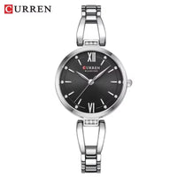 CURREN 9092 Women's Stainless Steel Quartz Watch Luxury and Elegant Watch Business Women's Bracelet Watches Relojes De Mujer