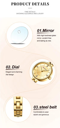 CURREN 9097 Luxury Bracelet Simple Casual Quartz Watches Women Wristwatch Female Clock Ladies Watch часы женские на