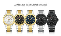 CURREN Men Watch Fashion Classial Luminous with Date Stainless Steel Band Relogio Masculino