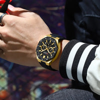 CURREN 8489 New Mens Watches Waterproof Sports Watch Silicone Strap Chronograph Quartz Wristwatch Relogios Masculino+BOX