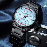 CURREN 8455 Men's Quartz Watch Large Dial Waterproof Stainless Steel Strap Casual Business Elegant Watches for Men Reloj Hombre
