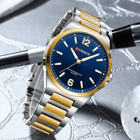 CURREN Luxury Quartz Watch Men Waterproof  Luminous Wristwatch Stainless Steel Men's Casual Watches Male Clock Sports Reloj