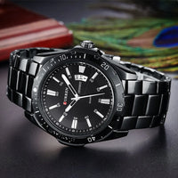 CURREN 8110 Men's Quartz Watch Calendar Luminous Sports Strap Waterproof Casual Cool Wristwatch Male Clock reloj hombre