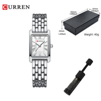 CURREN New Women Watch Light Luxury Brand Stainless Steel Ladies Business Watches Female Student Fashion Quartz Wristwatch
