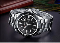 CURREN 8110 Men's Quartz Watch Calendar Luminous Sports Strap Waterproof Casual Cool Wristwatch Male Clock reloj hombre