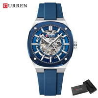 CURREN Men Waterproof Watch Outdoor Sports Mechanical Original Watches Luminous Clock Multifunctional Wristwatch