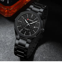 CURREN Men Watch Fashion Classial Luminous with Date Stainless Steel Band Relogio Masculino