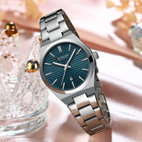 CURREN Luxury Quartz Watch for Women Elegant Stainless Steel Women's Watches Luminous Waterproof Date Wristwatch Ladies Gift