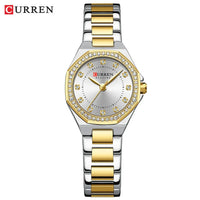 CURREN Watch for Women Fashion Quartz Women's Watches Waterproof Stainless Steel Elegant Ladies Wristwatch Original