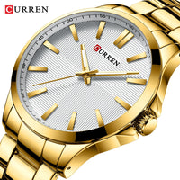 CURREN Men Watch Top Brand Luxury Waterproof Military Army Male Clock Sport Stainless Steel Wristwatch Relogio Masculino 8322