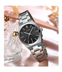 CURREN Luxury Quartz Watch for Women Elegant Stainless Steel Women's Watches Luminous Waterproof Date Wristwatch Ladies Gift