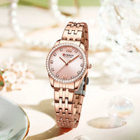 New stock! ! Women Bracelet Watches Steel belt Love Steel belt Rhinestone Quartz Wrist Watch Luxury Fashion Watch for women