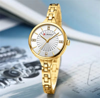 CURREN 9097 Luxury Bracelet Simple Casual Quartz Watches Women Wristwatch Female Clock Ladies Watch часы женские на