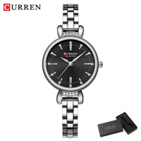 CURREN Ladies Light Luxury Watch Brand Jewelry Bracelet Watch Fashionable Girls Elegant Waterproof Quartz Watch