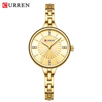CURREN 9097 Luxury Bracelet Simple Casual Quartz Watches Women Wristwatch Female Clock Ladies Watch часы женские на