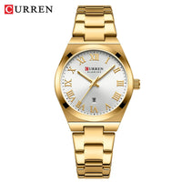CURREN 9095 Luxury Fashion Watch for Women Original Quartz Women's Watches Waterproof Stainless Steel Elegant Ladies Wristwatch