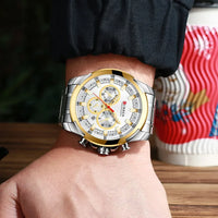 CURREN Quartz Watch for Men Top Brand Luxury Fashion Business Watches Steel Waterproof Man Sport Wristwatch Relogio Masculino