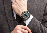 CURREN 8314 Watch For Men Top Brand Luxury Leather Quartz Men Watches Date Business Sport Male Wristwatch Clock Montre Homme