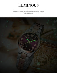 CURREN Women Watch Top Brand Luxury Lady Girl Wristwatch Elegant Stainless Steel Bracelet Waterproof Casual Female Clock 9095