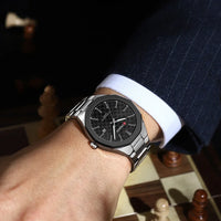 CURREN Men Watch Fashion Classial Luminous with Date Stainless Steel Band Relogio Masculino