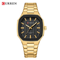 CURREN Brand Fashion Business Multi-functional Steel Band Quartz Men's Luxury Steel Wristwatch Retro Clock