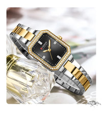 CURREN Elegant Quartz Ladies Wristwatch Top Brand Original Watch For Women Luxury Waterproof Luminous Watches