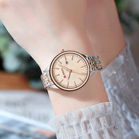 CURREN New Women's Wrist Watches Luxury Brand Women Quartz WatchesStainless Steel Casual Fashion Wristwatch Relogio Feminino