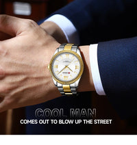 CURREN 8453 Men's Quartz Watches Fashion Elegant Simple White Clock Stainless Steel Strap Wristwatch for Male Gift