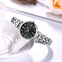 CURREN Ladies Light Luxury Watch Brand Jewelry Bracelet Watch Fashionable Girls Elegant Waterproof Quartz Watch