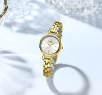 CURREN Ladies Light Luxury Watch Brand Jewelry Bracelet Watch Fashionable Girls Elegant Waterproof Quartz Watch