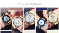 2021  CURREN Women Watches Top Brand Luxury Japan Quartz Movement Stainless Steel Waterproof Wristwatches relogio mujer