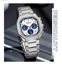 Curren Casual Versatile Men's Square Chronograph Watch (Dial 3.9cm) - CUR232
