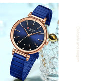 CURREN 9081 Exquisite Women's Quartz Watch Round Silver Gold Clock Simple Fashion Casual Women's Luxury Watch Relojes De Mujer