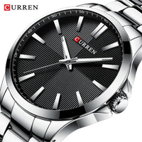 Watches For Men CURREN Luxury Branded Stainless Steel Fashion Business Mens Watch Quartz Wristwatch Man Clock Waterproof Relogio