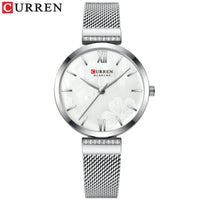 CURREN Fashion Watch for Women Luxury Quartz Gold Elegant Bracelet Wristwatch Female Clock Ladies Dress Stainless Steel Gifts