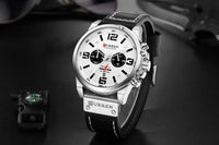 CURREN 8314 Watch For Men Top Brand Luxury Leather Quartz Men Watches Date Business Sport Male Wristwatch Clock Montre Homme