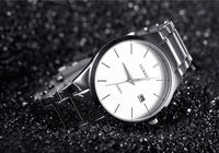CURREN 8106 Men's Watch Waterproof Top Brand Luxury Calendar Fashion Male Clock Stainless Steel Sport Men Wristwatch