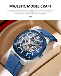 CURREN Men Waterproof Watch Outdoor Sports Mechanical Original Watches Luminous Clock Multifunctional Wristwatch