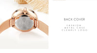 CURREN 9020 Small Dial Quartz Watch for Ladies, Waterproof Elegant Mesh Strap Fashion Wristwatch