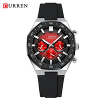 CURREN Sport Mens Watches Top Brand Luxury Auto Date Watch Men Waterproof Luminous AQUANAUT Quartz Watches for Men Reloj Hombre