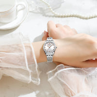 New stock! ! Women Bracelet Watches Steel belt Love Steel belt Rhinestone Quartz Wrist Watch Luxury Fashion Watch for women