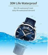 CURREN New Fashion Men Watches with Silicone Strap Top Brand Luxury Sport Auto Date Male Quartz Watch Men Relogio Masculino