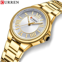 CURREN 9091 Female Watch for Women Woman's Wristwatch Luxury Brand Elegant Bracelet Waterproof Quartz Ladies Watches Reloj Mujer