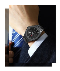 CURREN Men Watch Fashion Classial Luminous with Date Stainless Steel Band Relogio Masculino