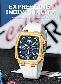 CURREN Men Casual Sport Military Quartz Calendar Wrist Watch for Man Business Leather Waterproof Male Clock Relogio Masculino