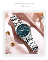 CURREN Luxury Quartz Watch for Women Elegant Stainless Steel Women's Watches Luminous Waterproof Date Wristwatch Ladies Gift