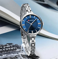 CURREN 9097 Luxury Bracelet Simple Casual Quartz Watches Women Wristwatch Female Clock Ladies Watch часы женские на