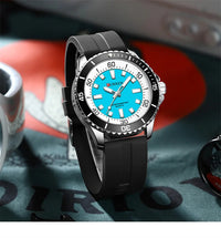 Curren 8448 Original Silicone Clock Hands Quartz Watches for Men Army Waterproof Sports Male Wristwatch reloj hombre