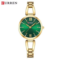 CURREN 9092 Women's Stainless Steel Quartz Watch Luxury and Elegant Watch Business Women's Bracelet Watches Relojes De Mujer